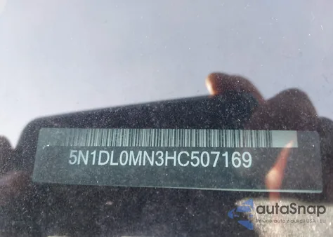 2017 Infiniti Qx60 из США, поврежденный, VIN 5N1DL0MN3HC507169